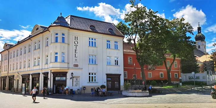 Pobyt v Győru: 4* hotel v centru, vč. snídaně, cca 1 km od termálních lázní