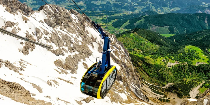 Zájezd na ledovec Dachstein: pohodová letní turistika, 2 noci s polopenzí, autobusová doprava a průvodce