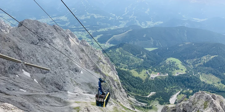Zájezd na ledovec Dachstein: pohodová letní turistika, 2 noci s polopenzí, autobusová doprava a průvodce