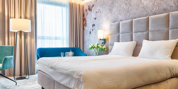 Pobyt v srdci Varšavy: moderní hotel se snídaní i neomezeným vstupem do sauny