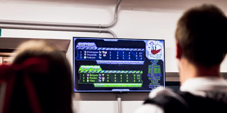 Voucher na laser game do unikátní arény Neon factory: 200–⁠⁠⁠⁠⁠⁠2000 Kč, moderní ovladače, vesty i prostředí