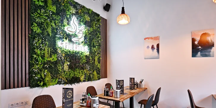 Asijské hlavní jídlo výběrem ze 7 druhů či celé obědové menu pro 1 i 2 osoby