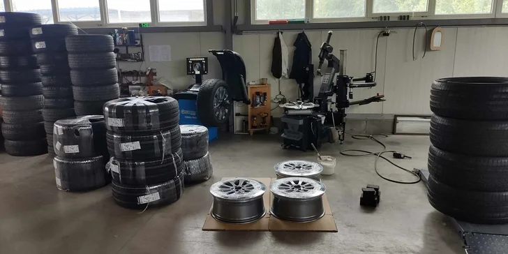 Přezutí pneumatik vašeho auta včetně montáže na alu disk i vyvážení kol