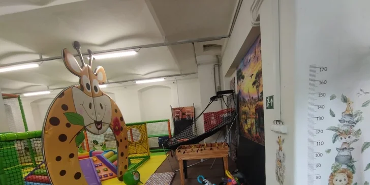 Vstupy do parádní dětské herny Savana pro děti od 1,5 do 14 let