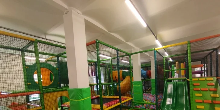 Vstupy do parádní dětské herny Savana pro děti od 1,5 do 14 let