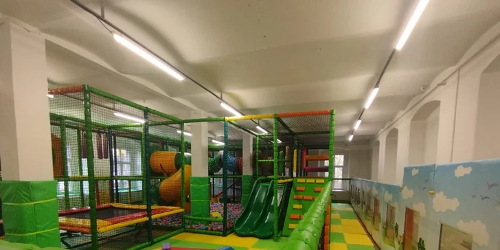 Vstupy do parádní dětské herny Savana pro děti od 1,5 do 14 let