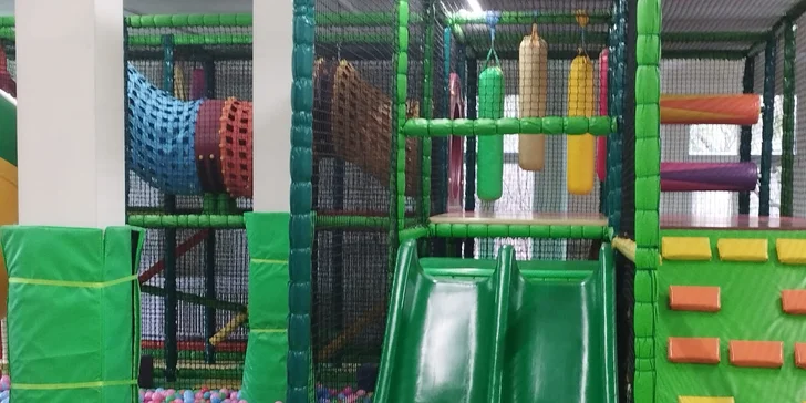 Vstupy do parádní dětské herny Savana pro děti od 1,5 do 14 let