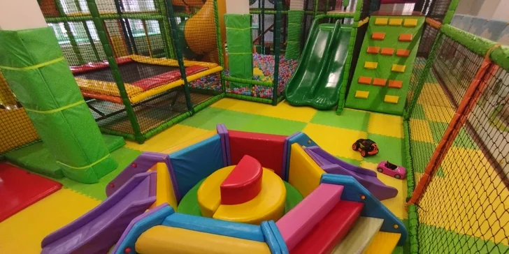 Vstupy do parádní dětské herny Savana pro děti od 1,5 do 14 let