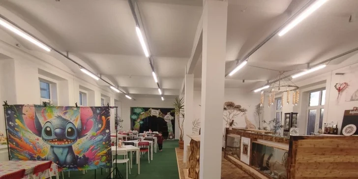 Vstupy do parádní dětské herny Savana pro děti od 1,5 do 14 let