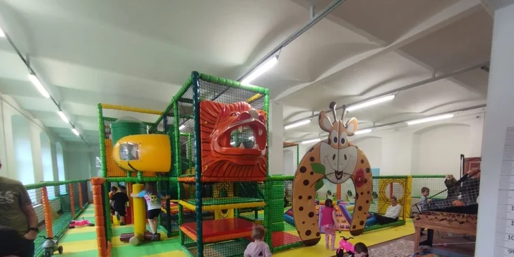 Vstupy do parádní dětské herny Savana pro děti od 1,5 do 14 let
