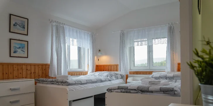 Horská bouda v Peci pod Sněžkou: polopenze a lanovka na Sněžku s 30% slevou