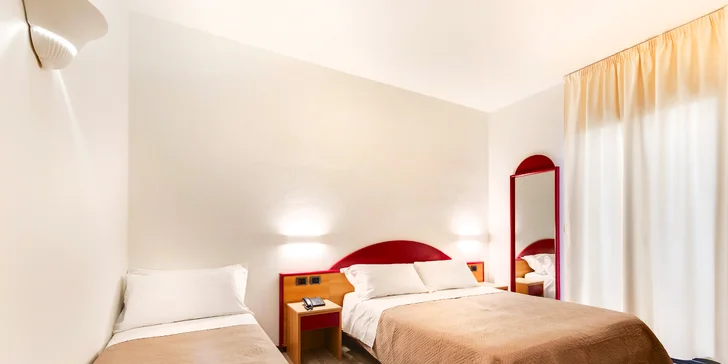 Italské prázdniny: 4* hotel s bazénem, 500 metrů od pláže, polopenze i plná penze