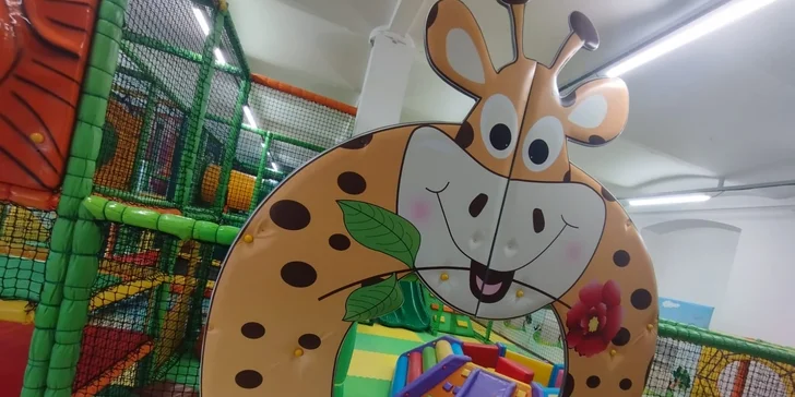 Vstupy do parádní dětské herny Savana pro děti od 1,5 do 14 let