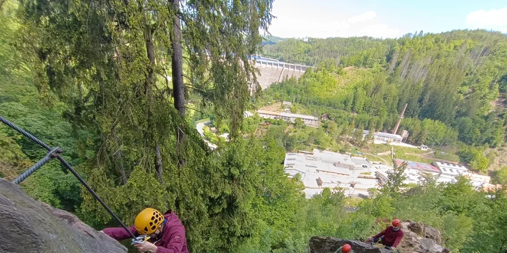 Ferrata Vír s průvodcem pro děti i dospělé: skupinově či individuálně