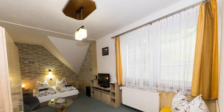 Penzion ve Špindlerově Mlýně se snídaní a výhledem na hory