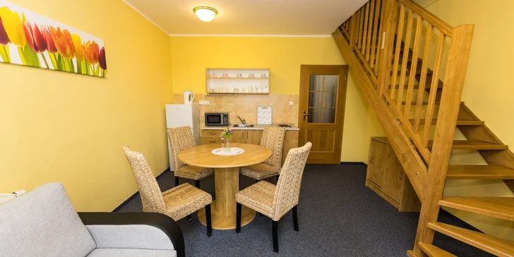 Vybavené apartmány uprostřed Českého ráje: pro celou rodinu i partu přátel