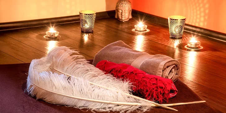 60minutové masáže pro ženy: relaxační, jemná pečující a tantrická
