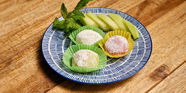 Ochutnáte závitky, kachnu na medu či ramen a koláčky mochi.