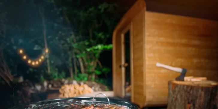 Tiny house na Vysočině: krásná lokalita na samotě, sauna, gril a komfortní vybavení