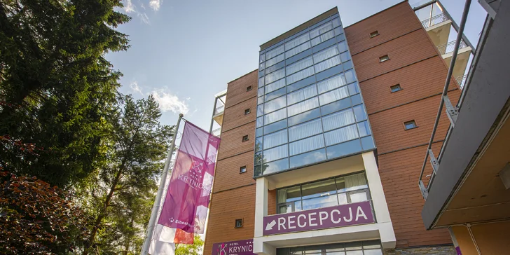 Pobyt v nádherném prostředí Krynice-Zdrój: snídaně či polopenze a neomezený wellness