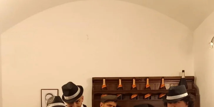 Mafiánská únikovka Al Capone v Holešovicích: 70 minut pro 2 nebo 3-5 hráčů
