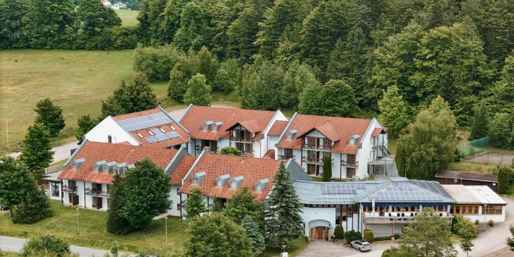 Pobyt v Bavorském lese: příjemný hotel kousek od hranic s polopenzí plus a wellness