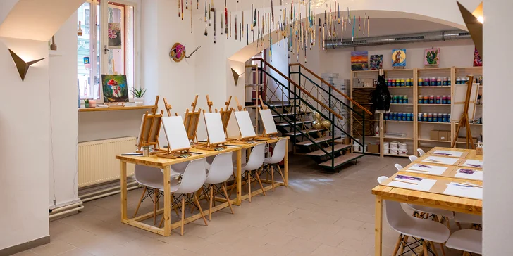 Otevřené vouchery do kavárny s ateliérem: cokoli z menu i nabídky kreativních kurzů