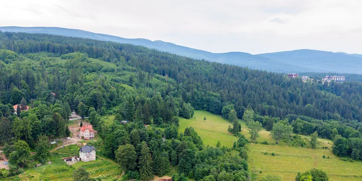 Na túry či do lázní v Polsku: pobyt 5 km od Karpacze se snídaní či polopenzí