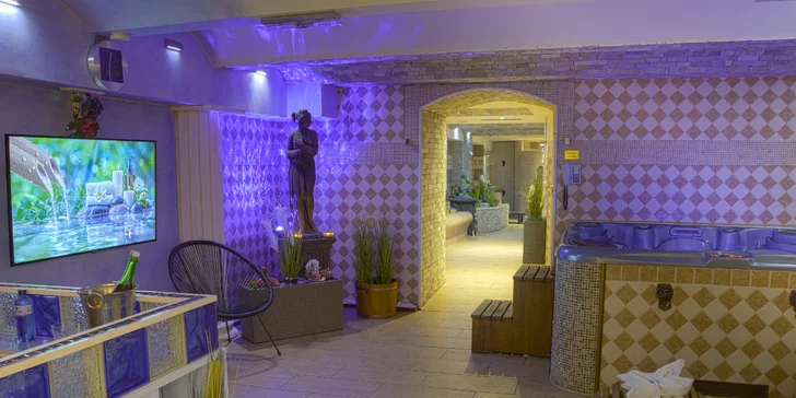 4* pobyt v Chomutově: balíčky se snídaní, privátním wellness i vířivkou na pokoji