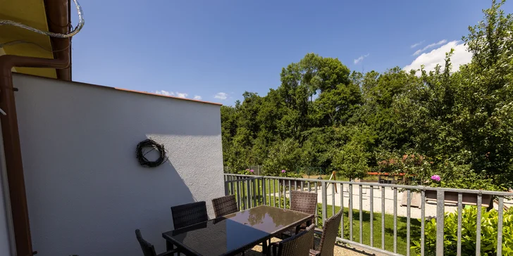 Moderní apartmány v srdci Lednicko-Valtického areálu až pro 8 osob