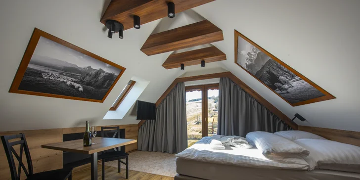 Penzion s výhledem na Belianské Tatry: snídaně, neomezený wellness a nové apartmány