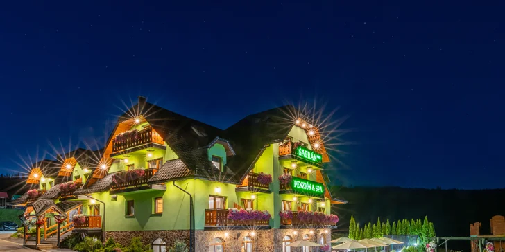 Penzion s výhledem na Belianské Tatry: snídaně, neomezený wellness a nové apartmány