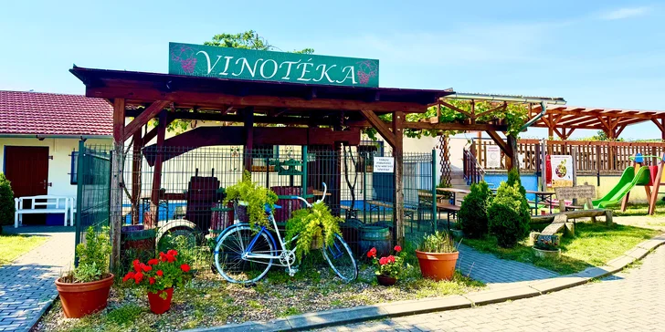 Posezení ve vinárně vč. pohoštění: víno, klobásovo-sýrové prkénko i uzené mandle