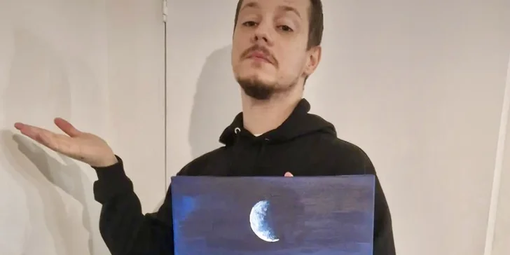 3hodinový workshop malby pro 1-2 osoby vč. welcome drinku a pomůcek