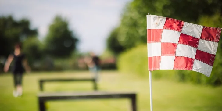 Vstupné na 18jamkový fotbalgolf v areálu Kšírovka pro 2 dospělé