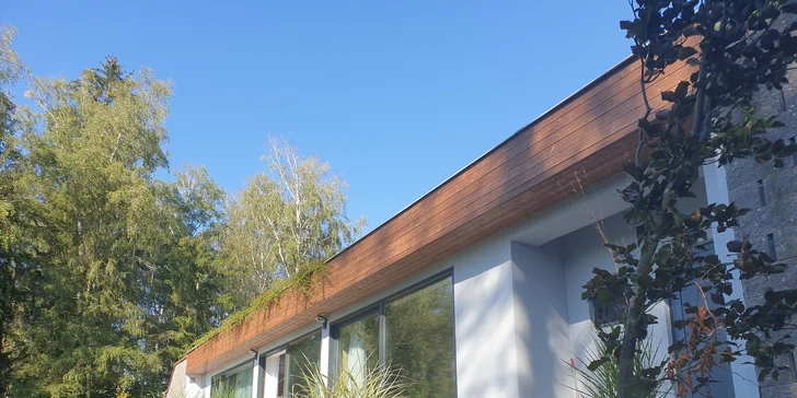 Dovolená v Železných horách: vila nebo chatka, venkovní bazén a wellness, varianty se snídaní