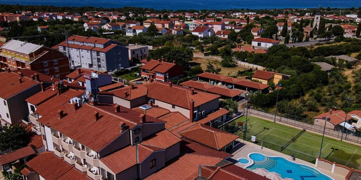 Pobyt na ostrově Istrie: 4* hotel se snídaní či polopenzí, 2 minuty autem od pláže
