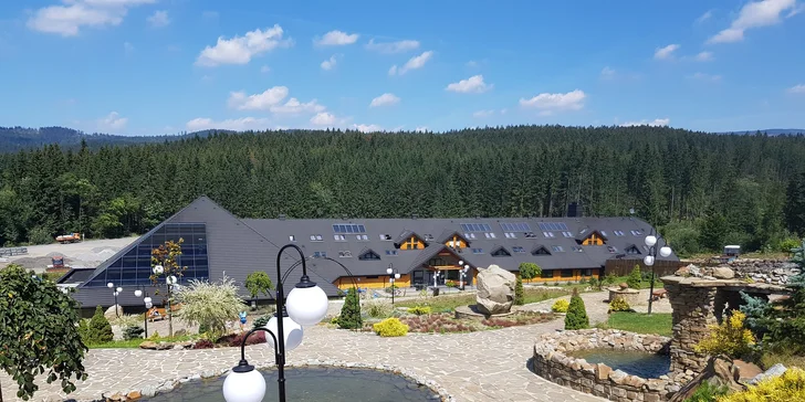 Parádní rodinná dovolená v polských Beskydech: snídaně i polopenze, aquapark, wellness