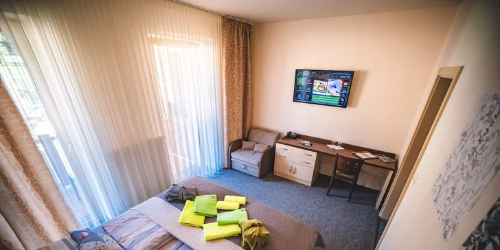 Krásy Javorníku: pokoj či apartmán, polopenze, bazén, wellness i další aktivity