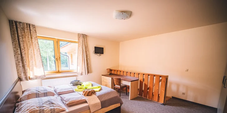 Krásy Javorníku: pokoj či apartmán, polopenze, bazén, wellness i další aktivity