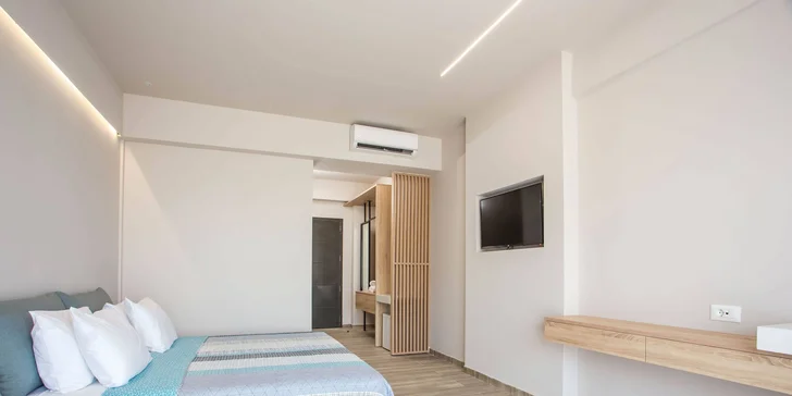 Dovolená na Rhodosu: 4* hotel vč. letenek, all inclusive, 30 m od pláže