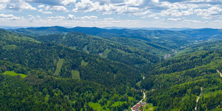 Krásy Javorníku: pokoj či apartmán, polopenze, bazén, wellness i další aktivity