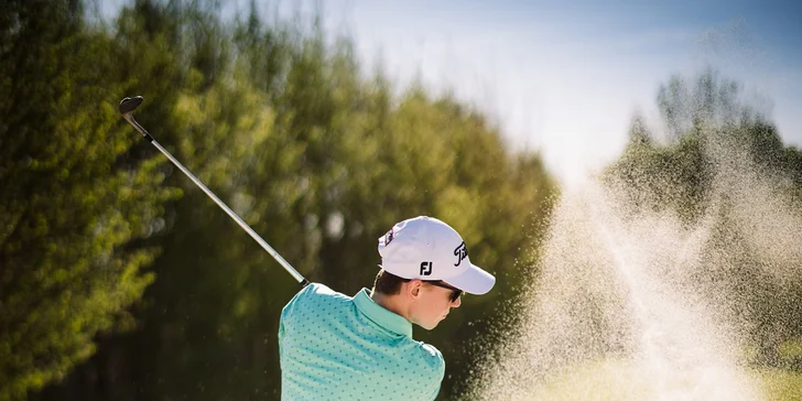 Celodenní vstupné do golfového areálu Kšírovka, vč. výuky s trenérem: pro 1 či 2 osoby