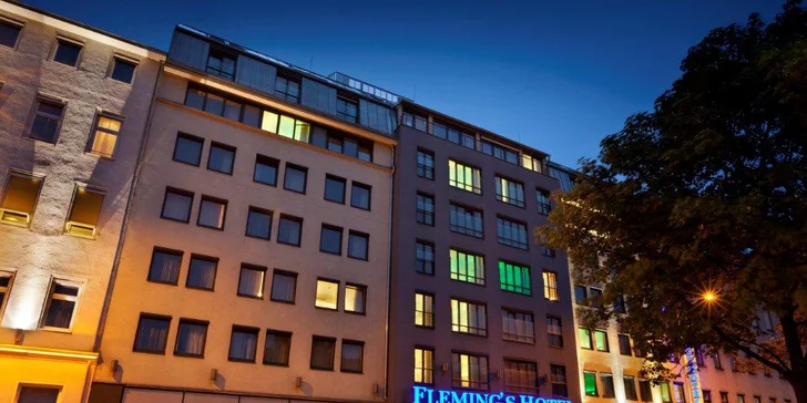 4* hotel jen 2 km od historického centra Vídně se snídaní a saunou