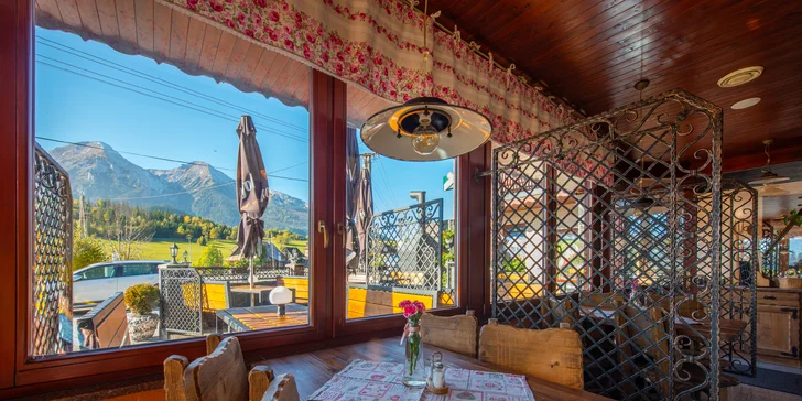 Wellness pobyt v penzionu uprostřed krásné přírody Belianských Tater