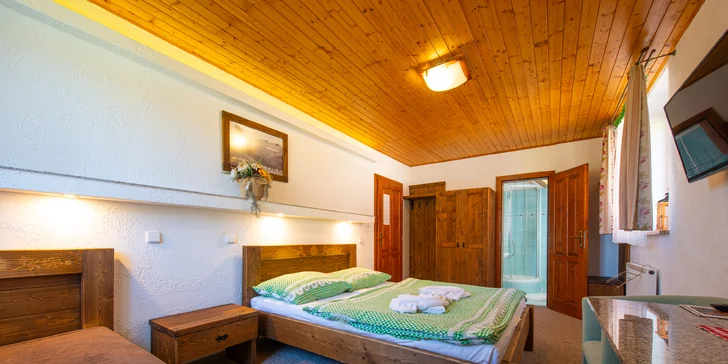 Wellness pobyt v penzionu uprostřed krásné přírody Belianských Tater