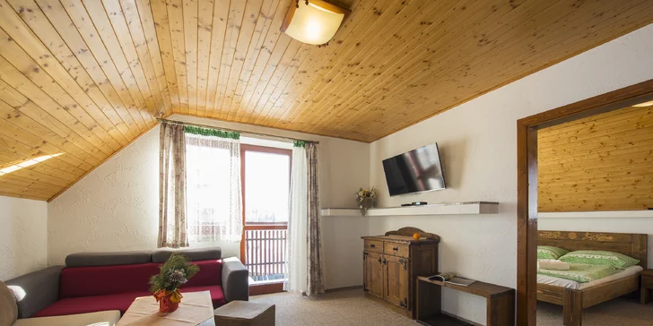 Relax v Belianských Tatrách: penzion nebo chalet, vč. wellness i polopenze