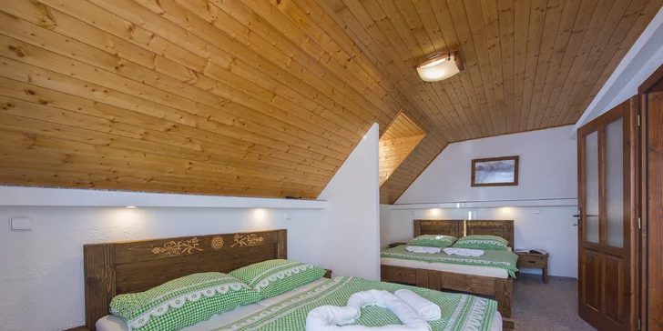 Wellness pobyt v penzionu uprostřed krásné přírody Belianských Tater