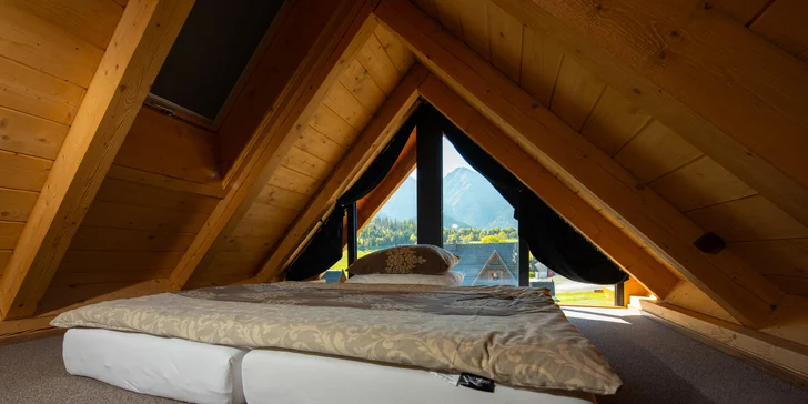 Wellness pobyt v chaletu uprostřed přírody Belianských Tater až pro 8 osob