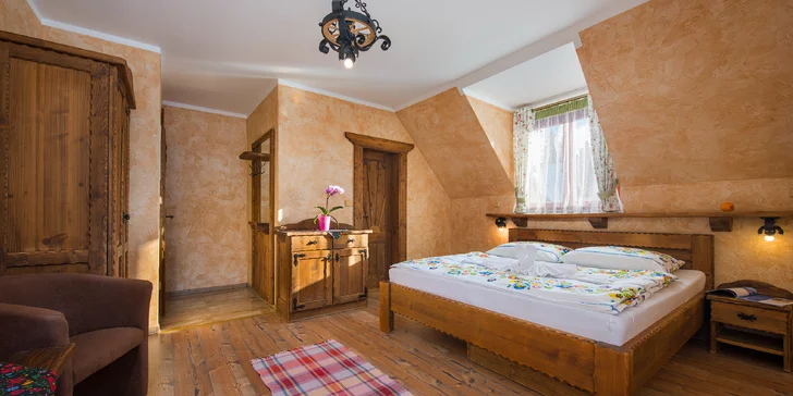 Wellness pobyt v penzionu uprostřed krásné přírody Belianských Tater